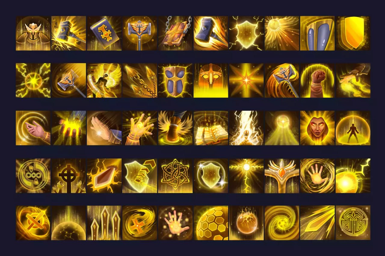 5800 Fantasy RPG Icons Pack📱 - изображение 2